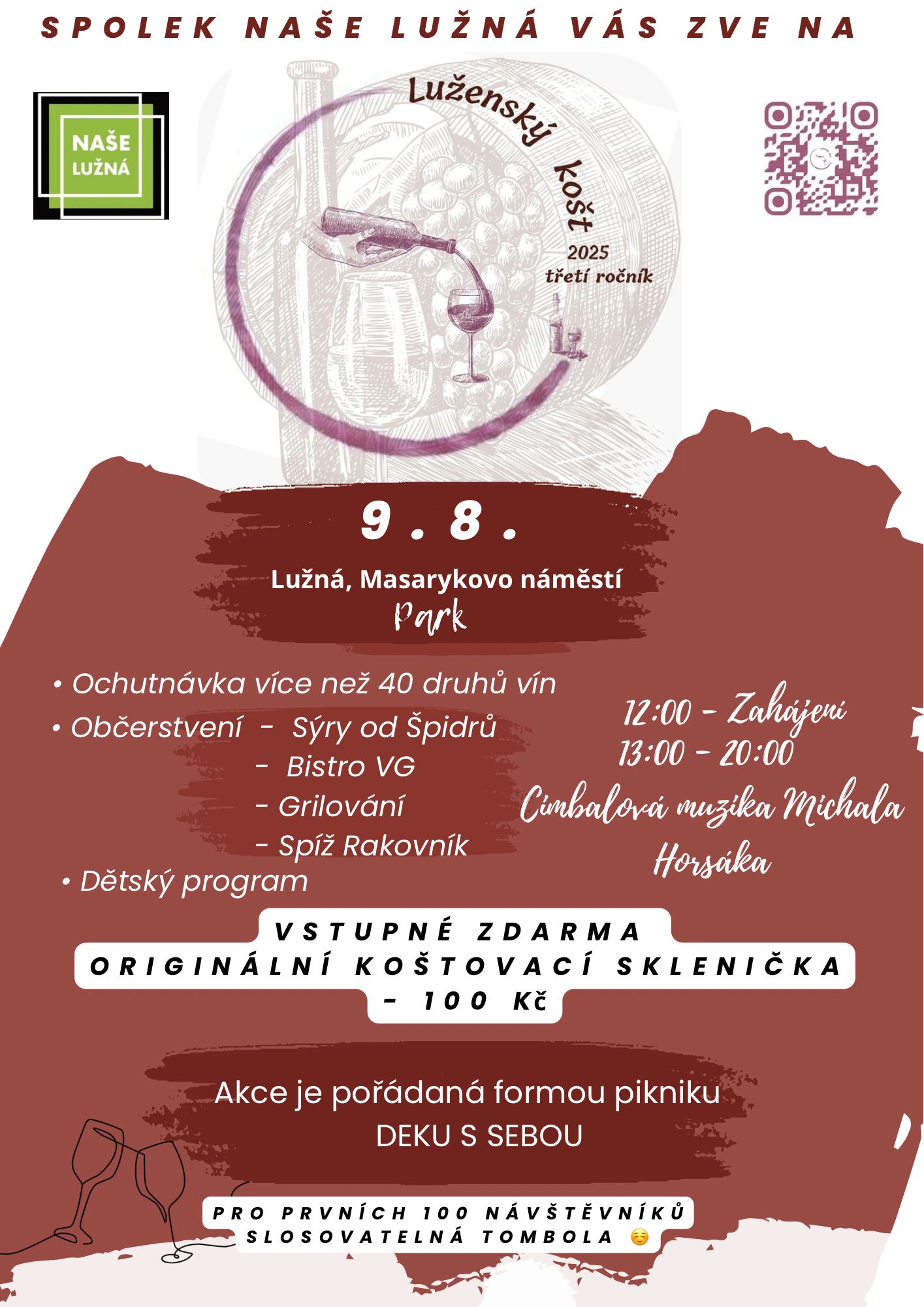 Luženský košt 2025 – pozvánka