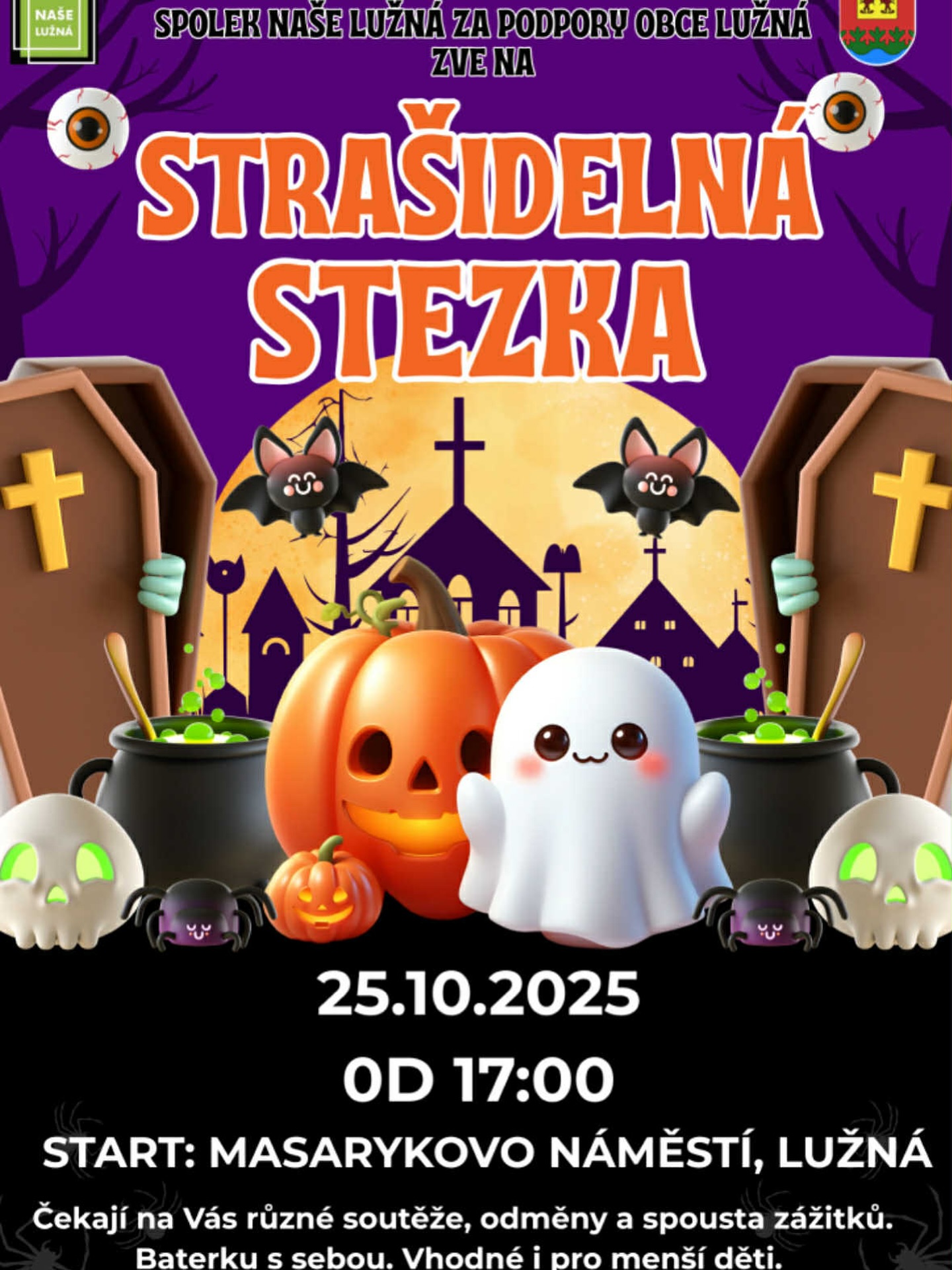Strašidelná stezka 2025