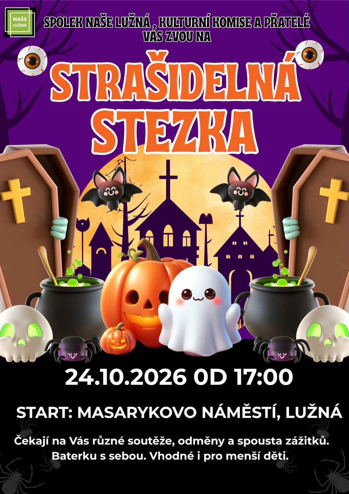 Strašidelná stezka 2026