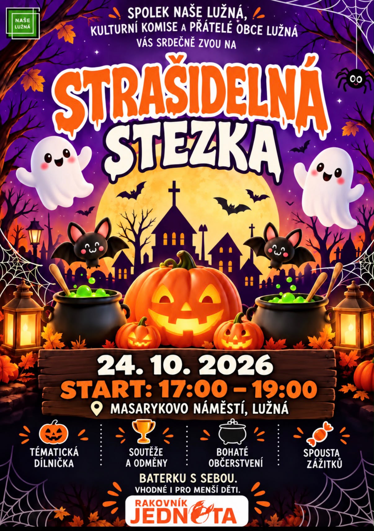 Strašidelná stezka 2026